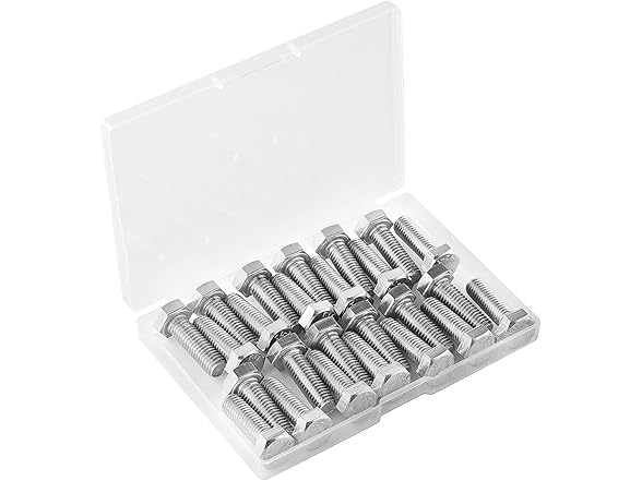 M8-1.25 x 50mm Heavy Duty Hexagon Bolts Hex Head Screws