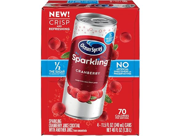 Ocean Spray® Sparkling Cranberry Juice