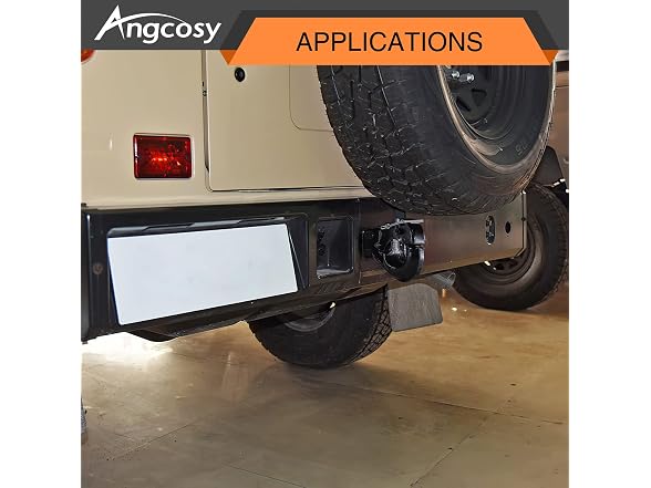 ANGCOSY 30-Ton Pintle Hook Trailer Hitches lbs