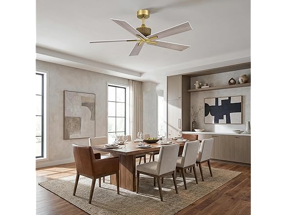 Parrot Uncle F6049 52" Ceiling Fan Without Light