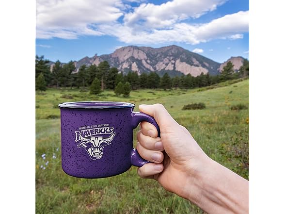 MN St Mavericks Speckle Mug 12oz