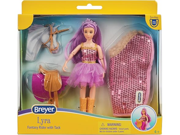 Lyra - Unicorn Rider with Tack