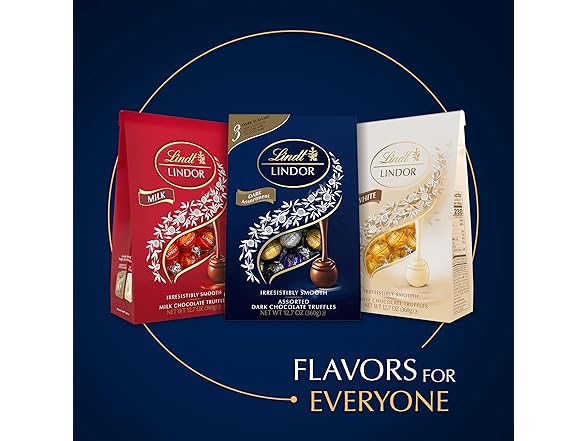 Lindt Lindor Assorted Dark Truffles 12.7