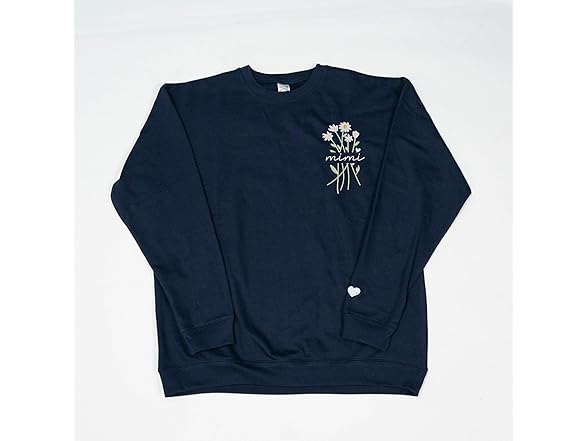 Mimi Daisy Flower Christmas Sweatshirt