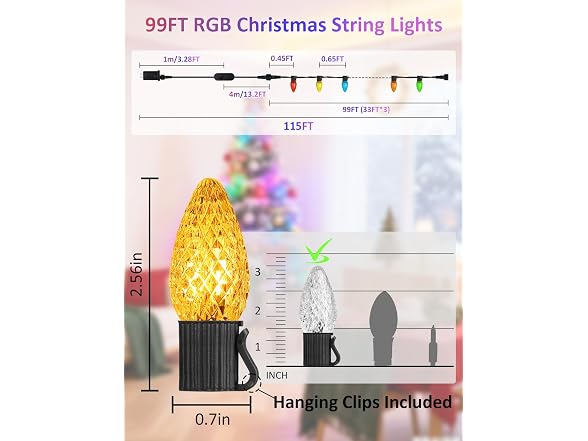 Brightever Smart C9 Christmas Lights