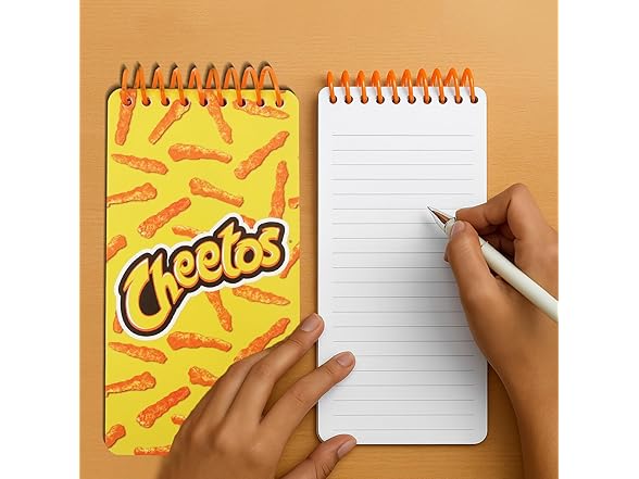 Cheetos Cute Spiral Small Notebook Pocket Size Notepad