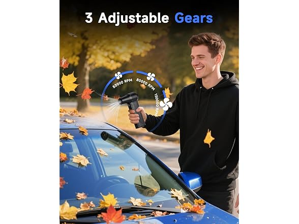 Compressed Air Duster, 150000RPM