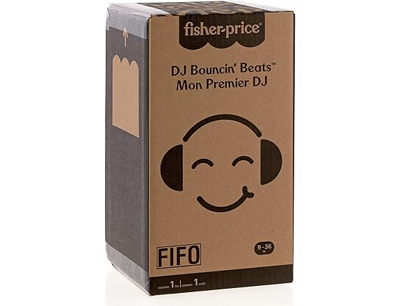 Fisher-Price Baby & Toddler DJ Bouncin’ Beats