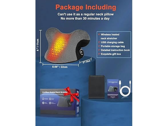Upalled Wireless Heated Neck Stretcher