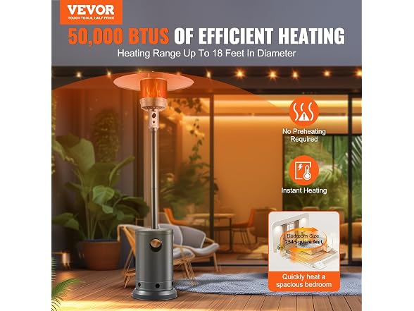 VEVOR Patio Heater for Outdoor Use