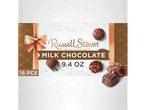 Russell Stover Milk Choc Assortment 9.4o