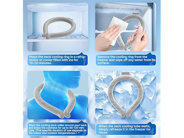 Neck Cooling Tube, Cooling Wrap for Summer