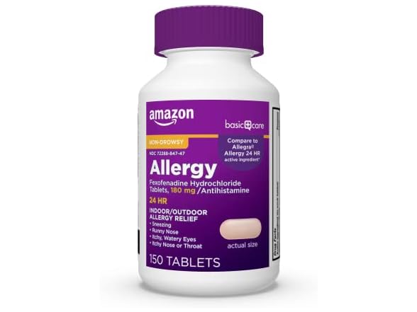 Amazon Basic Care | All Day 180 mg