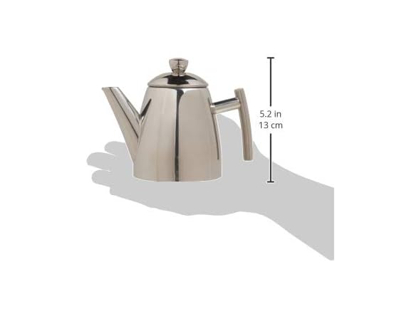 Frieling USA 18/8 Stainless Steel Teapot with Infuser