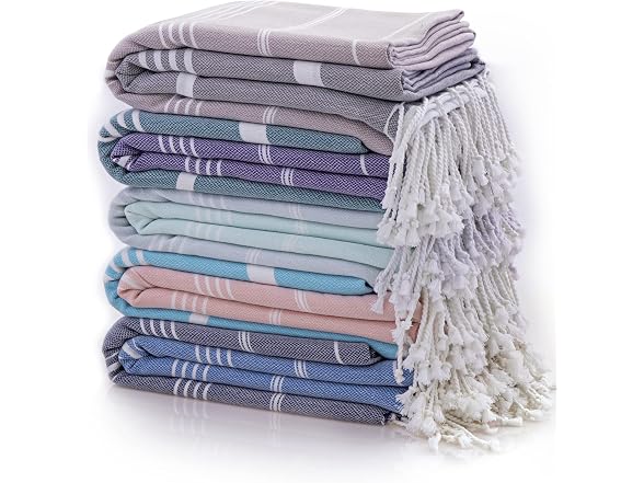 Beach Towel 100% Cotton Turkish Adult 38x70