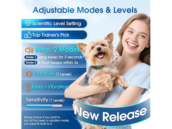 NQQHNN Smart Dog Bark Collar