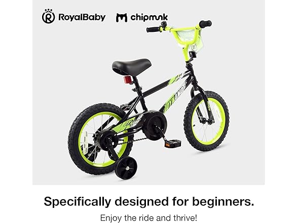 Chipmunk Kids Bike Toddlers 14In Beginners