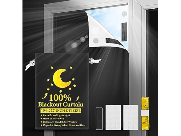 YOOMINI Portable Blackout Shades