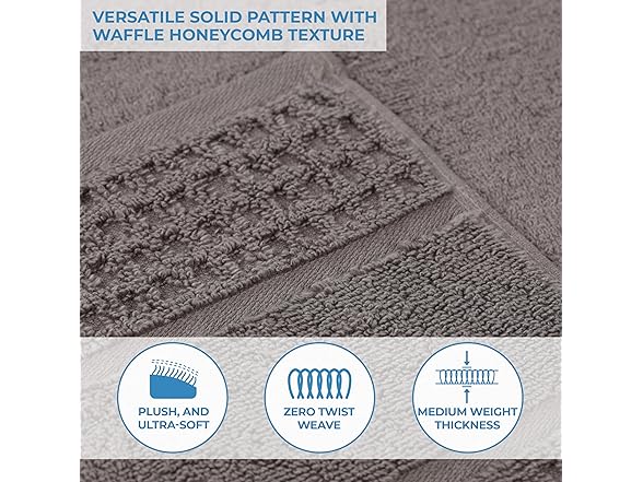 Superior 12PC Napa Face Towels