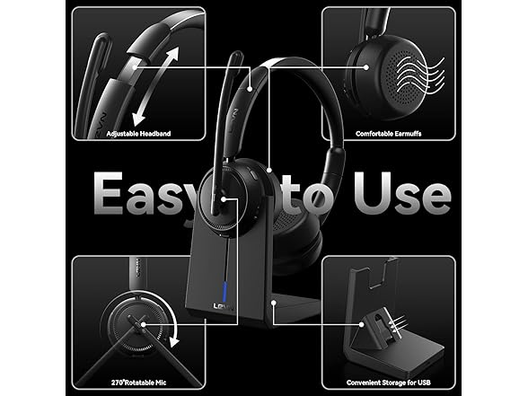 LEVN ANC Bluetooth Headset