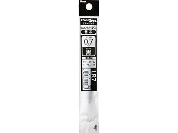 Pentel Gel Ballpoint Pen Refill for Energel, Black