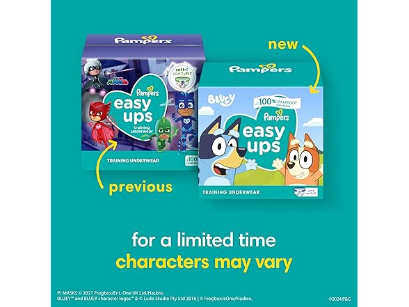 Pampers Easy Ups 4T-5T 104ct