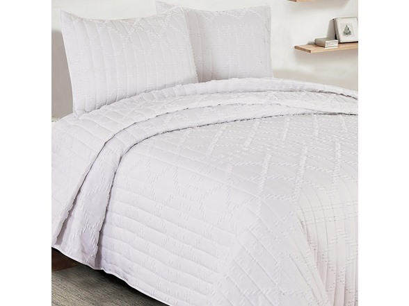 ZEST Home 3 Piece Fashion Quilt Set