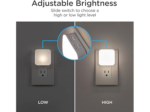 LED Night Light 4pk Dusk to Dawn