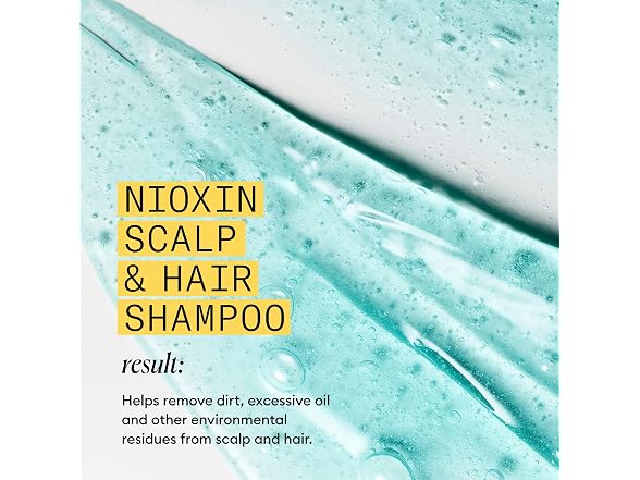 Nioxin System 1 Cleanser Shampoo, 10.1 oz