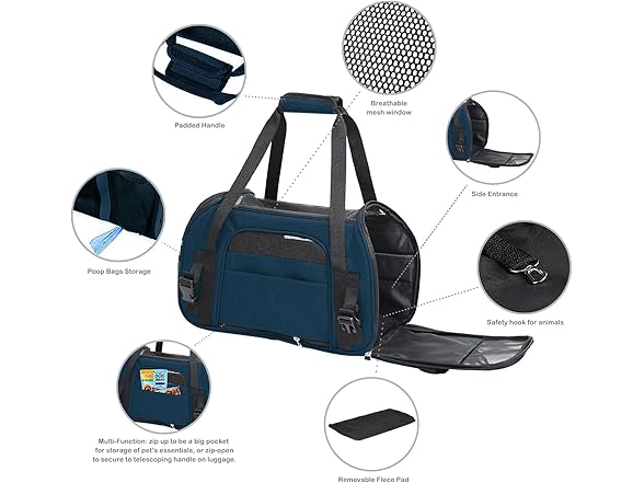 GOOPAWS Dog Purse Carrier for Small Dogs