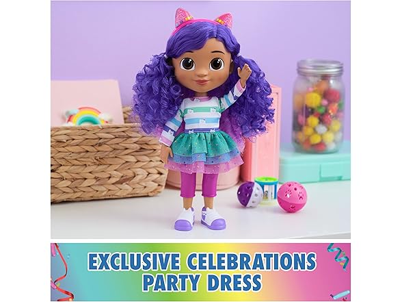 Gabby' Sing & Celebrate Gabby Girl Doll