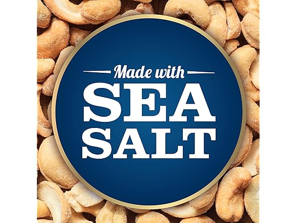 PLANTERS Deluxe Salted Whole Cashews, 2.25oz Can