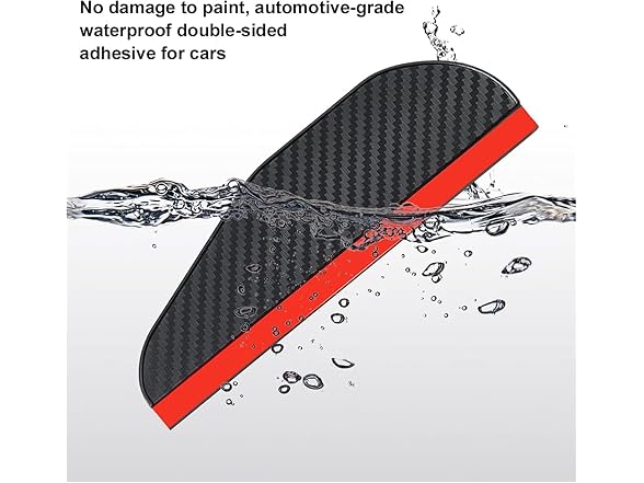 SZRFVGX APP-Auto-142 2 Pcs Side Mirror Rain Guard, 