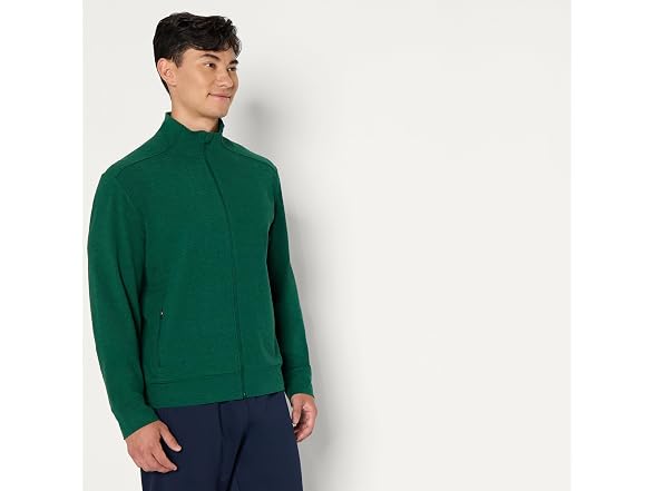 Amazon Essentials Men's Zip-Up Gym Workout Jacket