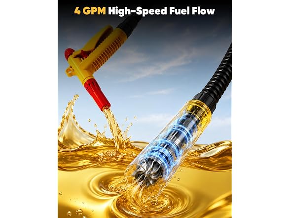 JEXTRAL Cordless Fuel Transfer Pump