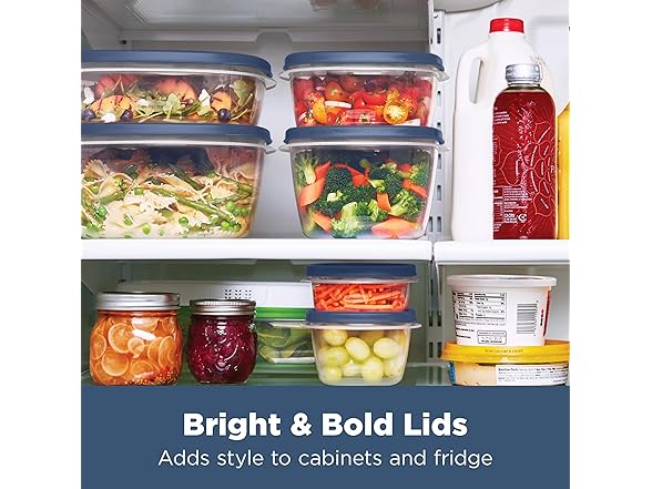 Rubbermaid Easy Find Lids® Food Storage Set