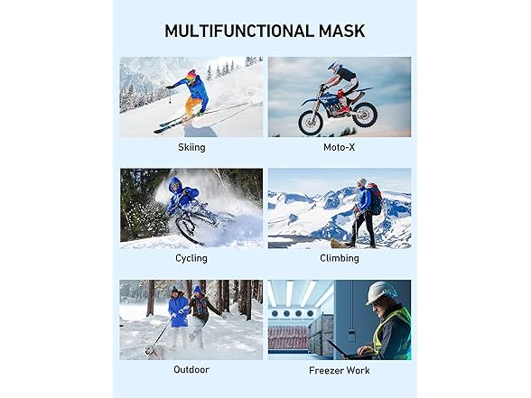 AstroAI Balaclava Face Cover