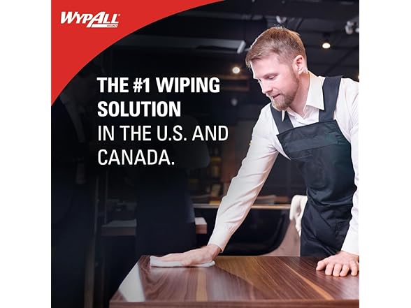 WypAll GeneralClean Cleaning Cloths,100 Sheets