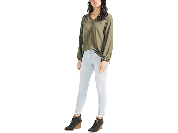 Nautica Women's Urban Camo Shirt (XL)
