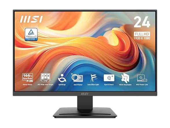MSI 24" FHD Monitor | PRO MP243L E14