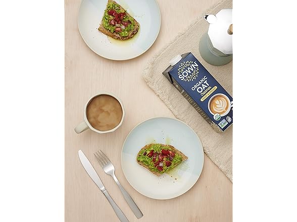 6PK SOWN Organic Oat Creamer Sweet & Creamy