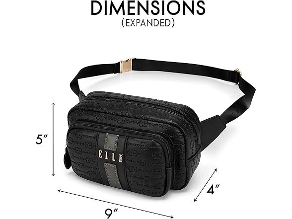 ELLE Eleganza Belt Bag