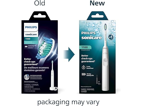 (2-Pack) Sonicare 1100 Series Electric Toothbrush
