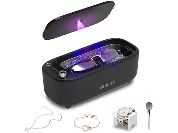WRKLLY Ultrasonic Jewelry Cleaner