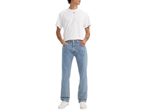 Levi's Men's 505 Regular Fit Jeans (33W)