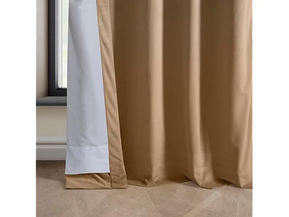 HPD Half Price Drapes Heritage Plush Velvet Curtain