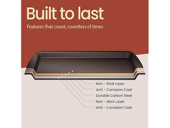 Cookie Sheet with Wire Rack Set, 2-Piece