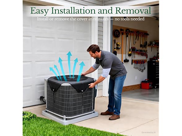 ECOSEVEN Mesh Air Conditioner Covers