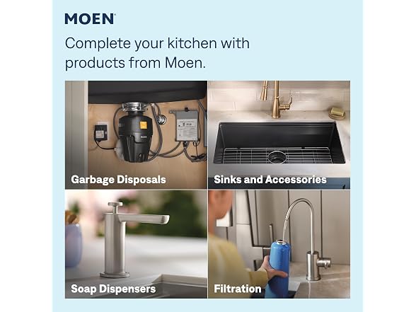 Moen Brantford Oil Rubbed Bronze Traditional One-Handle
