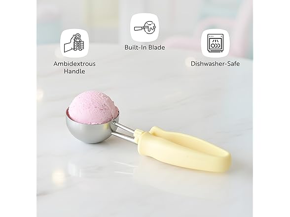 Restaurantware Ice Cream Scoop 1 Case 3.75 oz